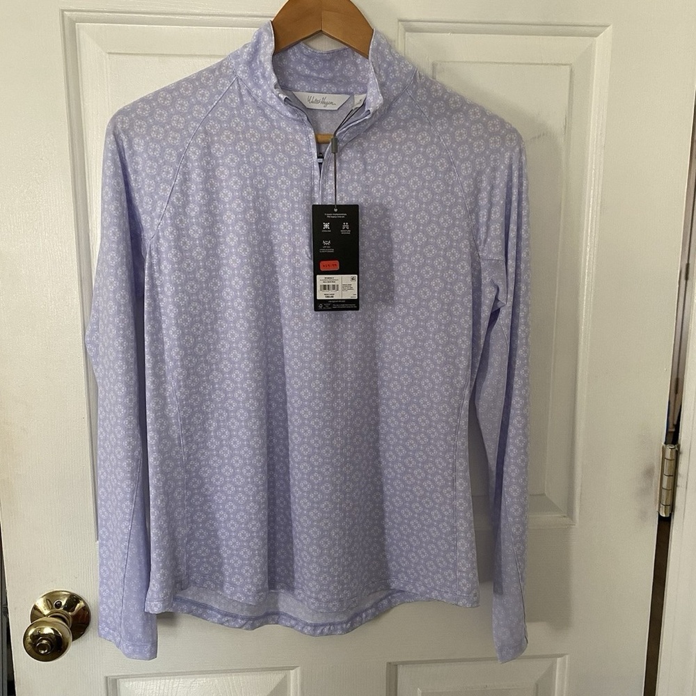 Women’s Walter Hagen Long Sleeve 1/4 Zip  with Sun Protection